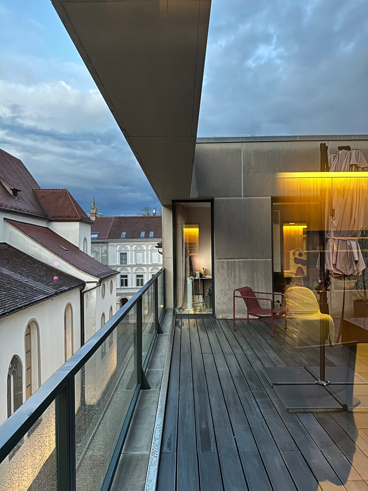 Roof terrace