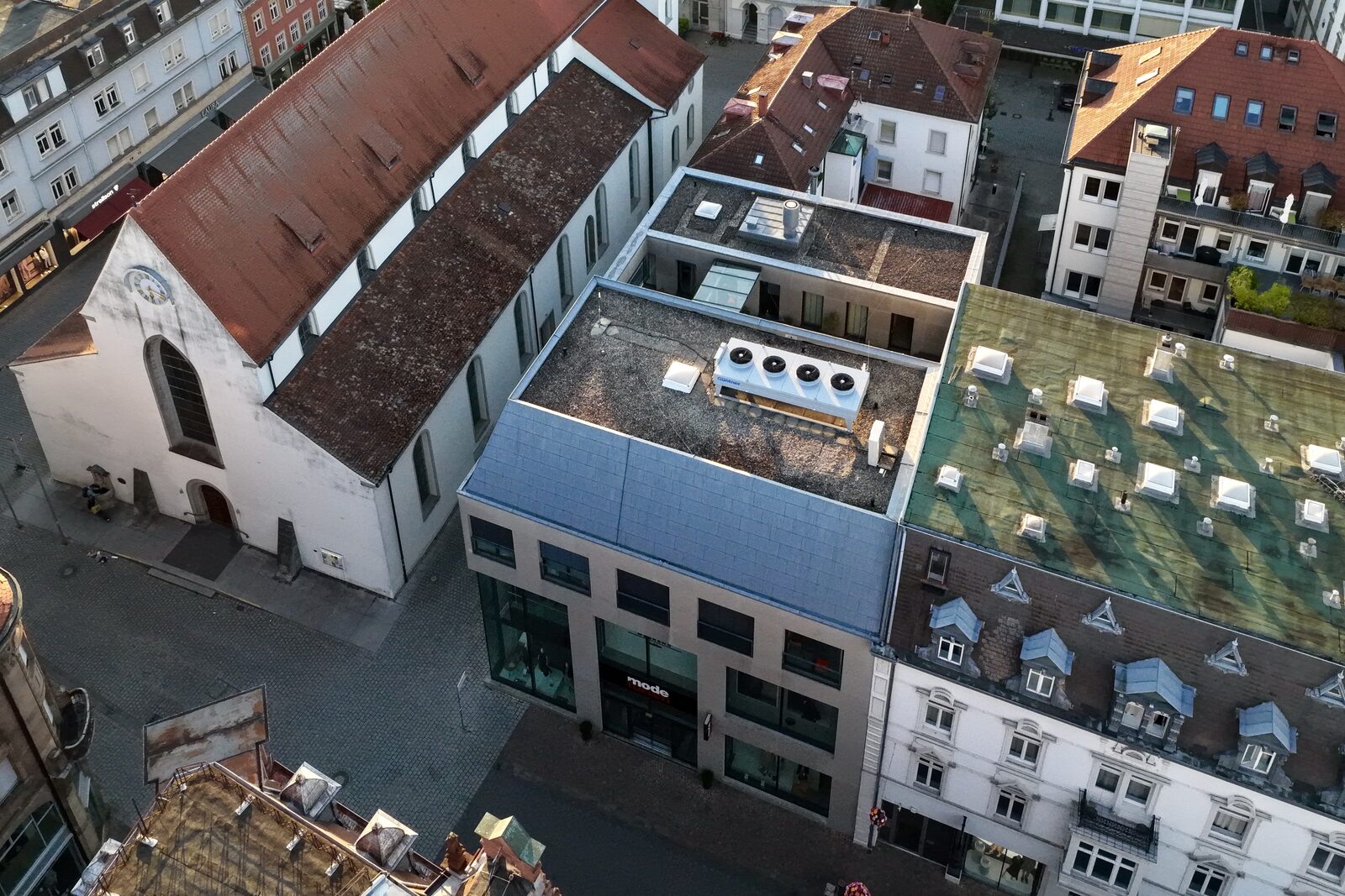 Konstanzer Altstadt aus der Luft