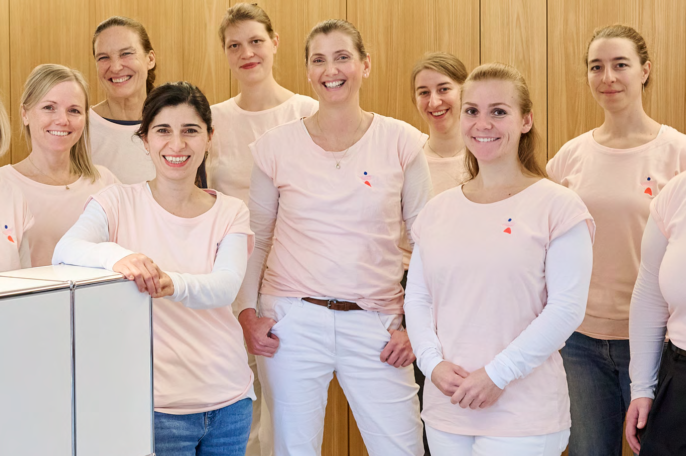 Fotoshooting unseres Praxisteams im Jahr 2025 (Foto: Alexander Sterzik)